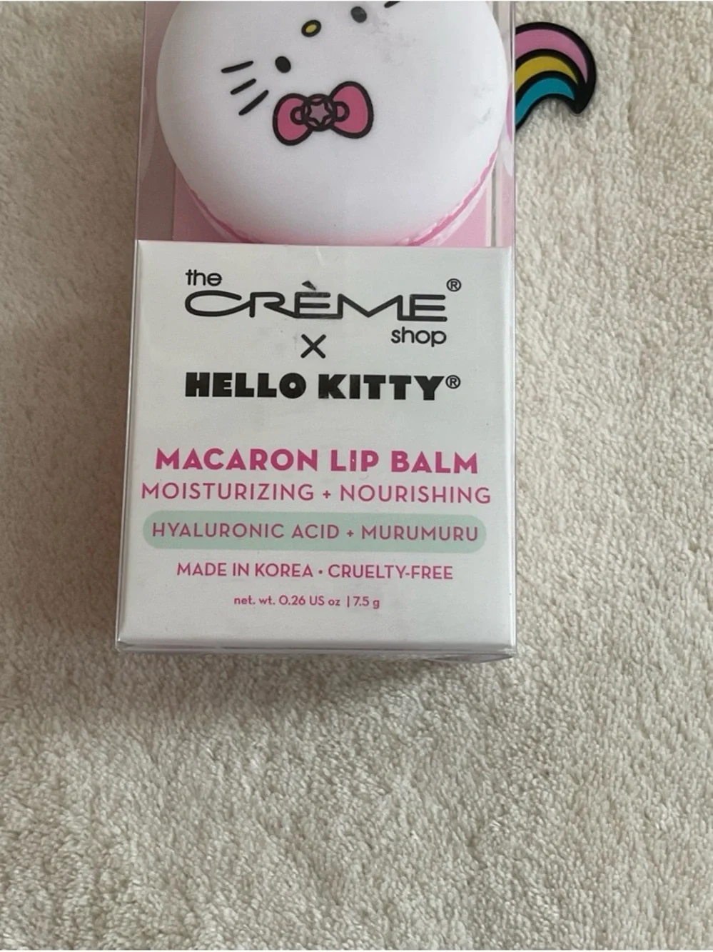 Pink Macaron Lip Balm - Moisturizing & Nourishing